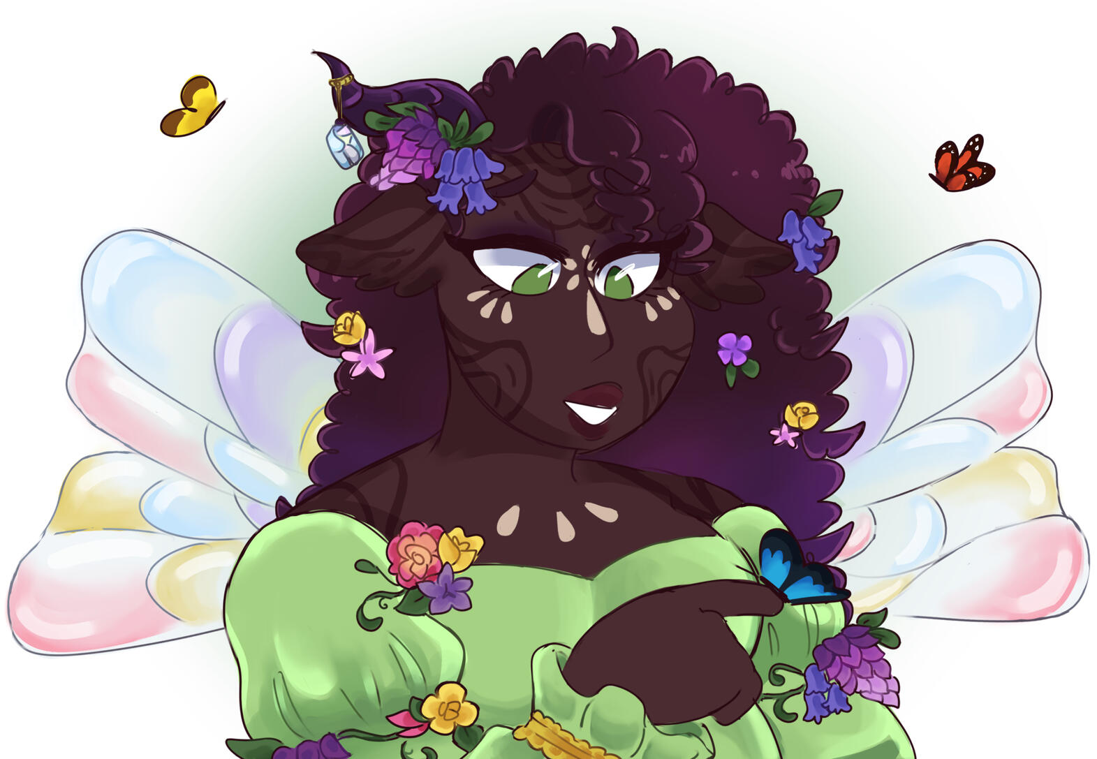 humanoid bust + no bg