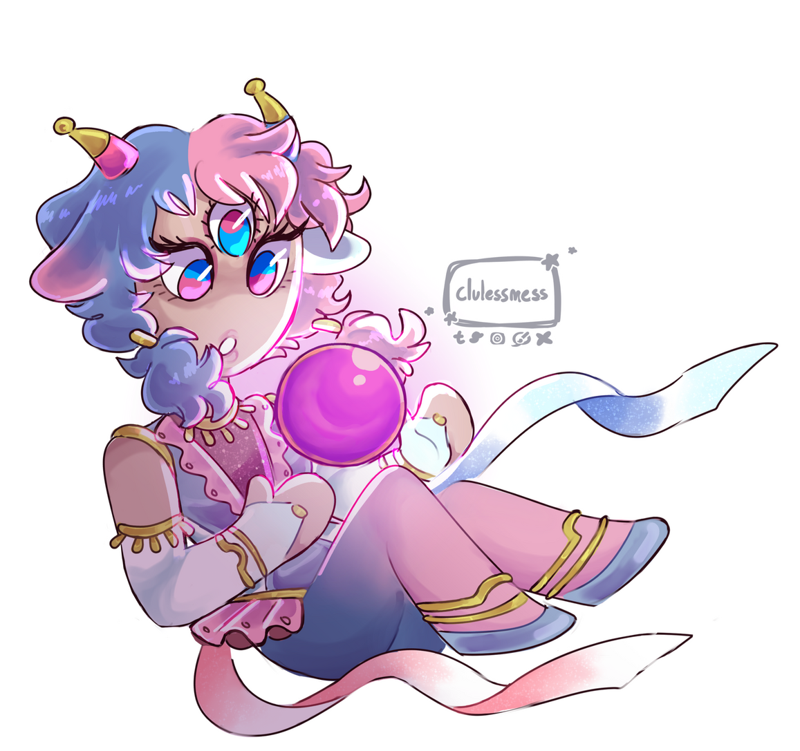(comm!) humanoid chibi, 1 prop, no bg